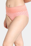 Zivame Anti-Microbial High Rise Full Coverage Tummy Tucker Hipster Panty (Pack of 2) - Multicolor — thumbnail 3